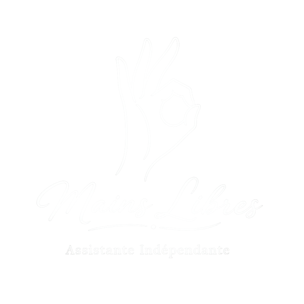 Logo Mains Libres Assistante administrative et digitale - Alpes Maritimes