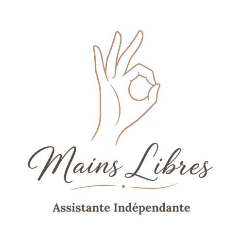 Logo Mains Libres Assistante administrative et digitale - Alpes Maritimes